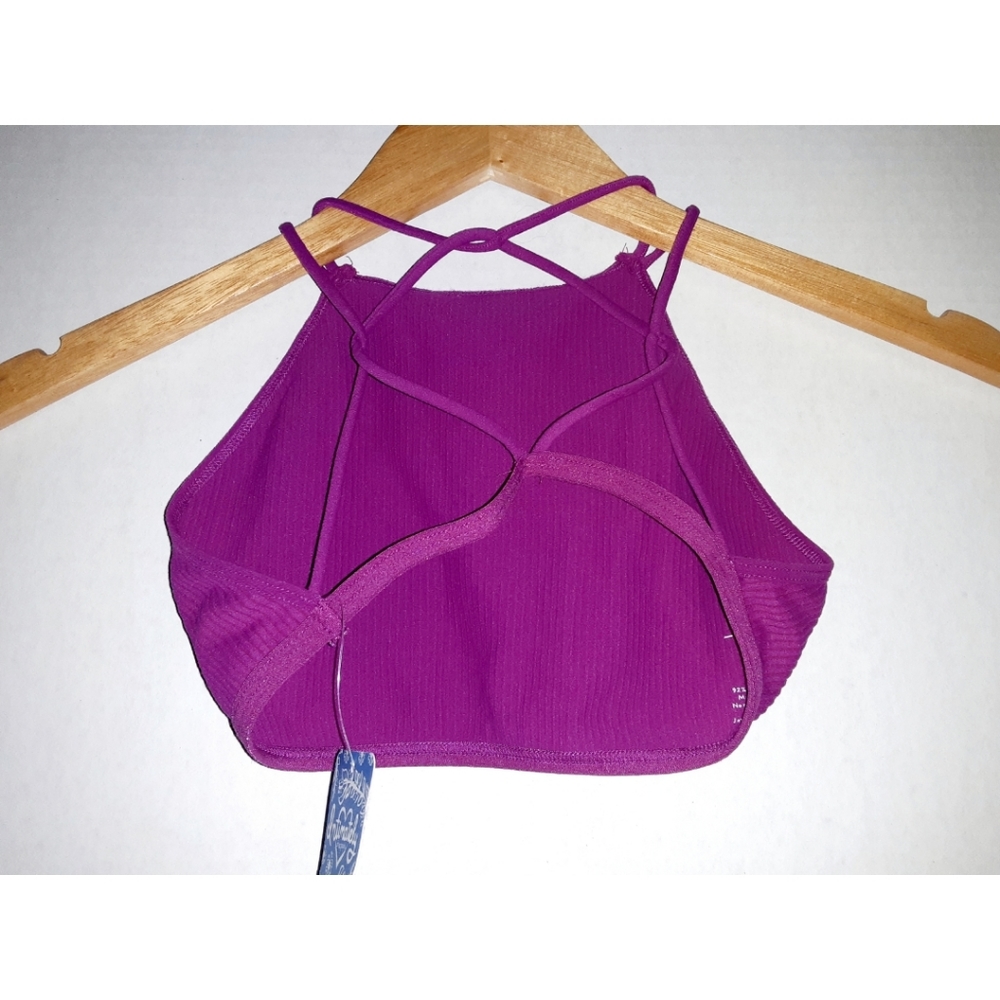 Free People High Neck Strappy Back Bra - Pink - Picture 5 of 16